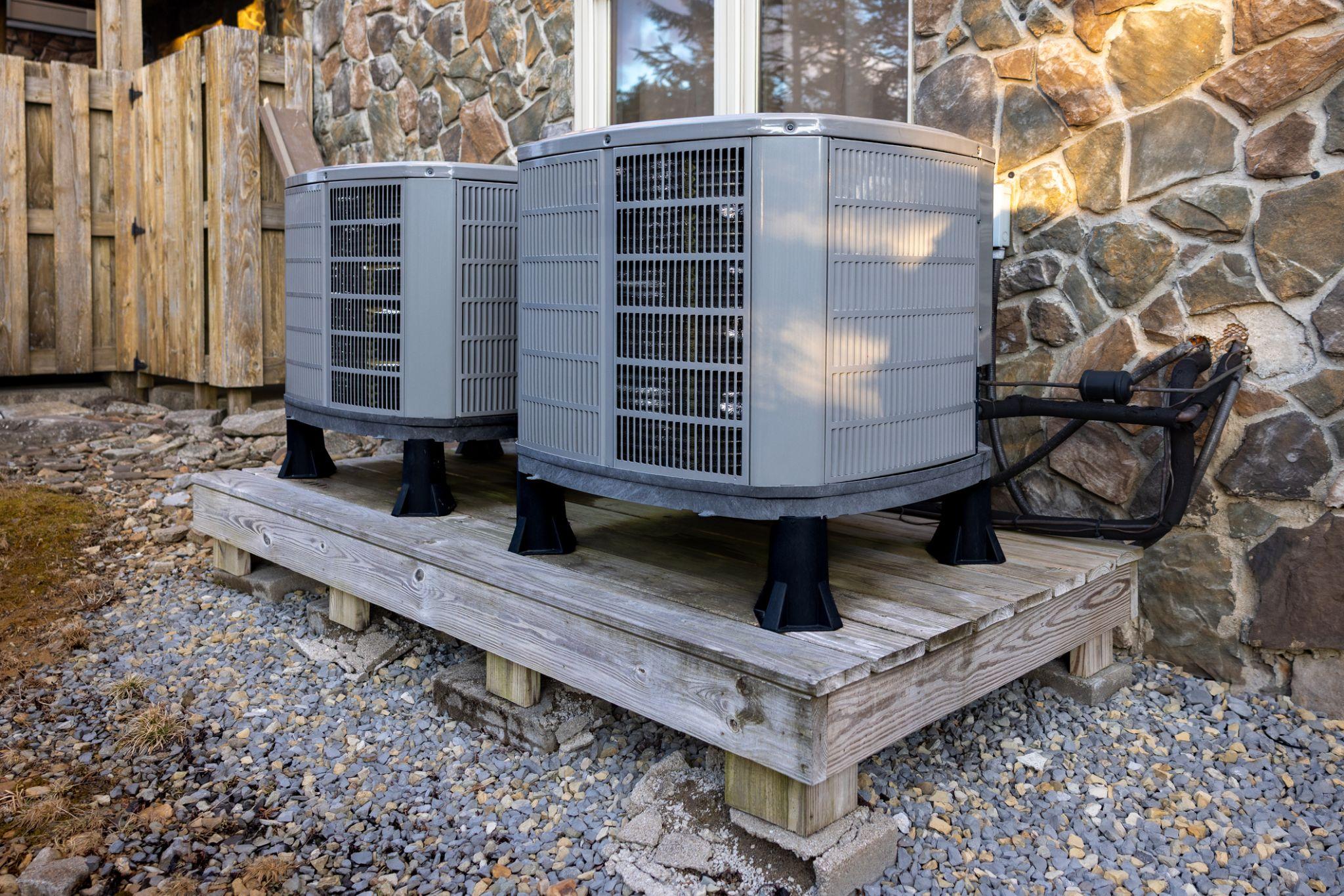 Heat pumps installed by Kats darien HVAC experts.