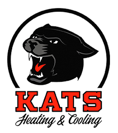 Kats Heating & Cooling logo of a roaring panther